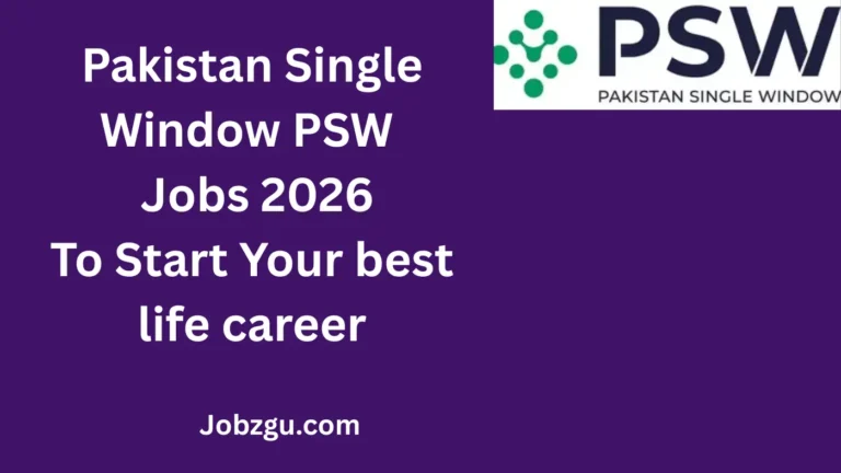 Pakistan Single Window PSW Jobs 2026 – Career Opportunities for IT, Engineering, HR and More