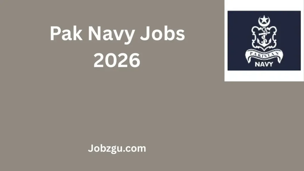 Pak Navy Jobs 2026 for Medical / Doctors and Instructor Vacancies – A Complete Career Guide